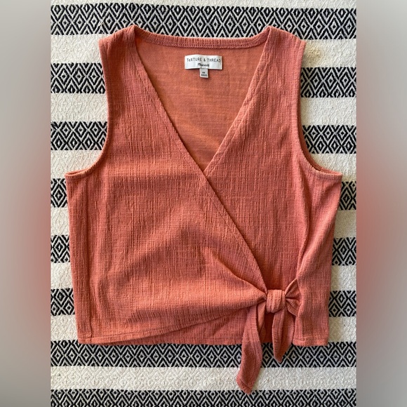 Madewell Texture & Thread Tie Wrap Tank - XS - Picture 3 of 10